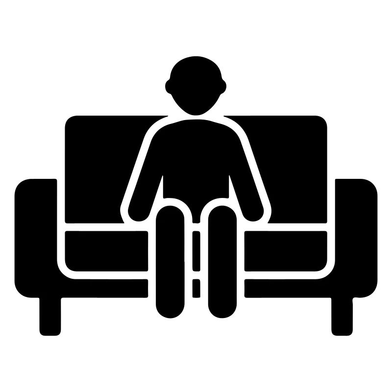 Couch Sitzen Faul