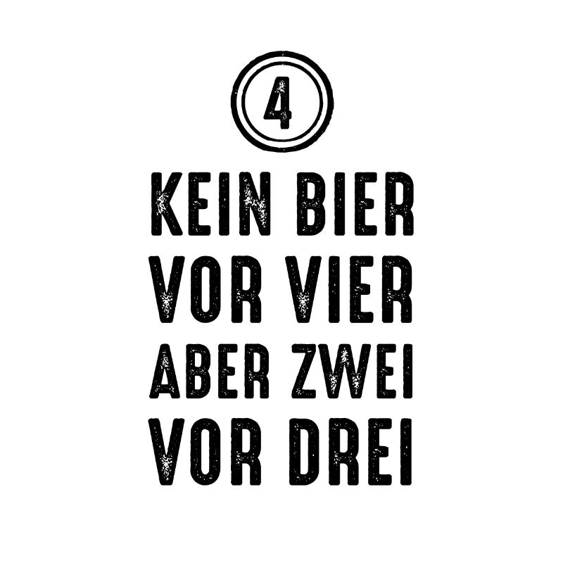 Bier vor Vier