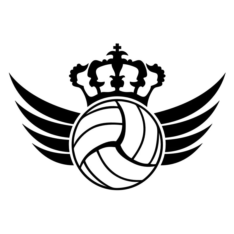 Volleyball Blazon Design