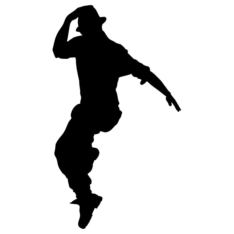 Jumping dancer