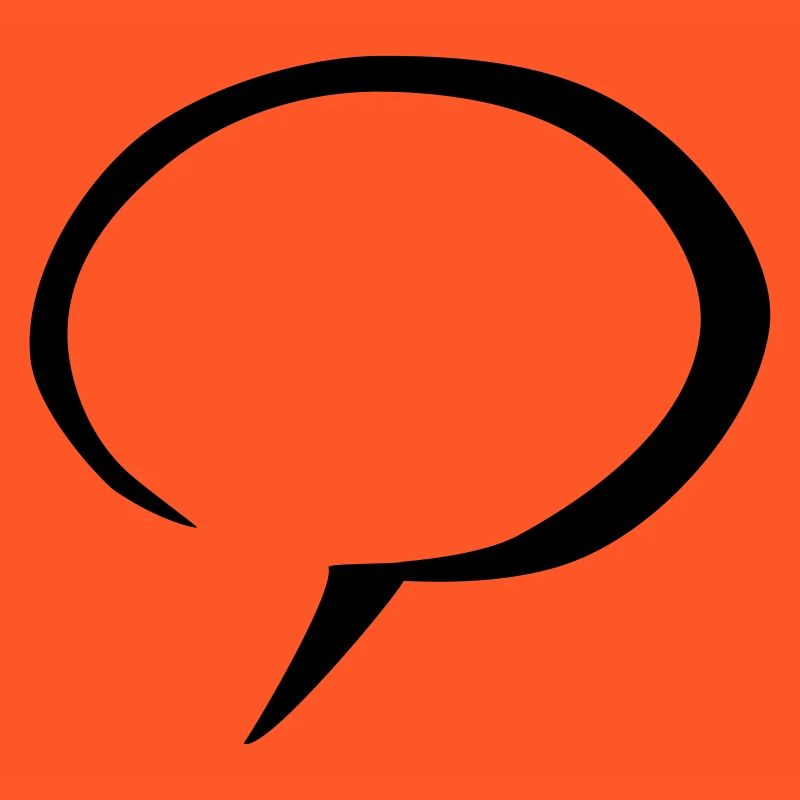 Bulle de dialogue comique