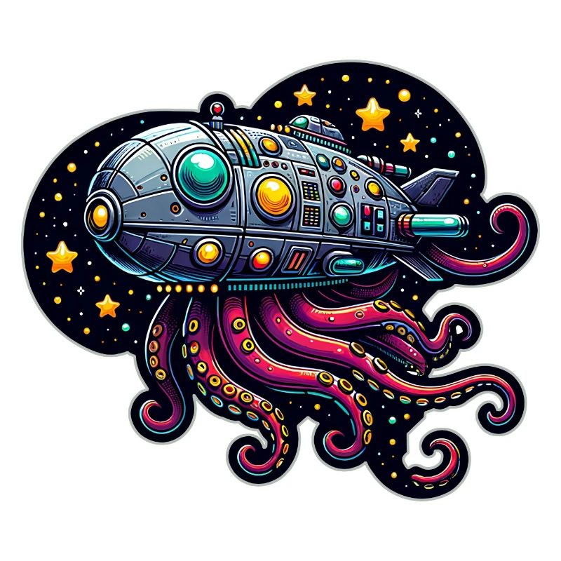 Vaisseau spatial Fancy Octopus