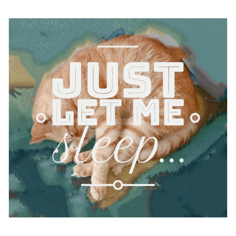 Just let me sleep...
