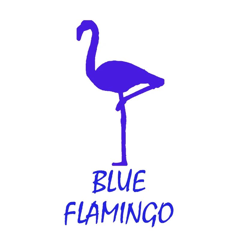 Flamant bleu