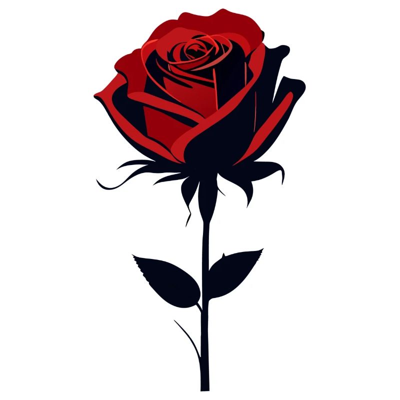 Rote Rose