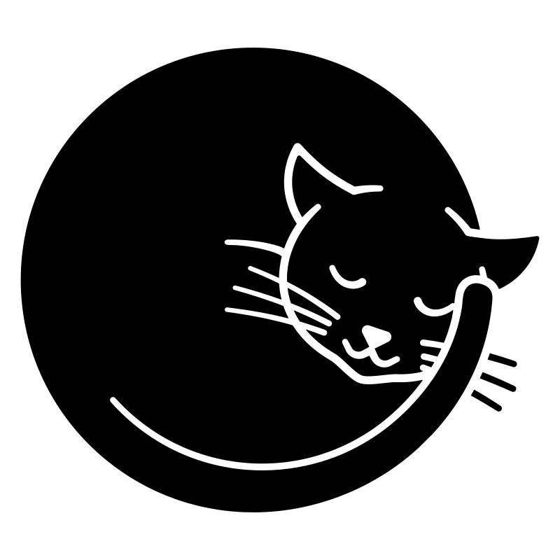 Niedliche schlafende Katze