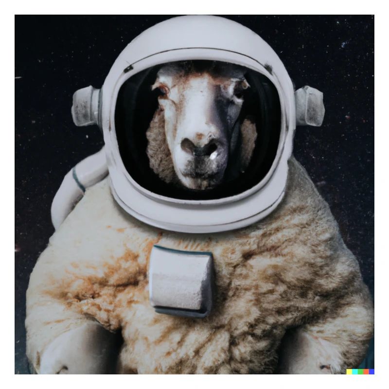 Sheep stronauts conquer space!?