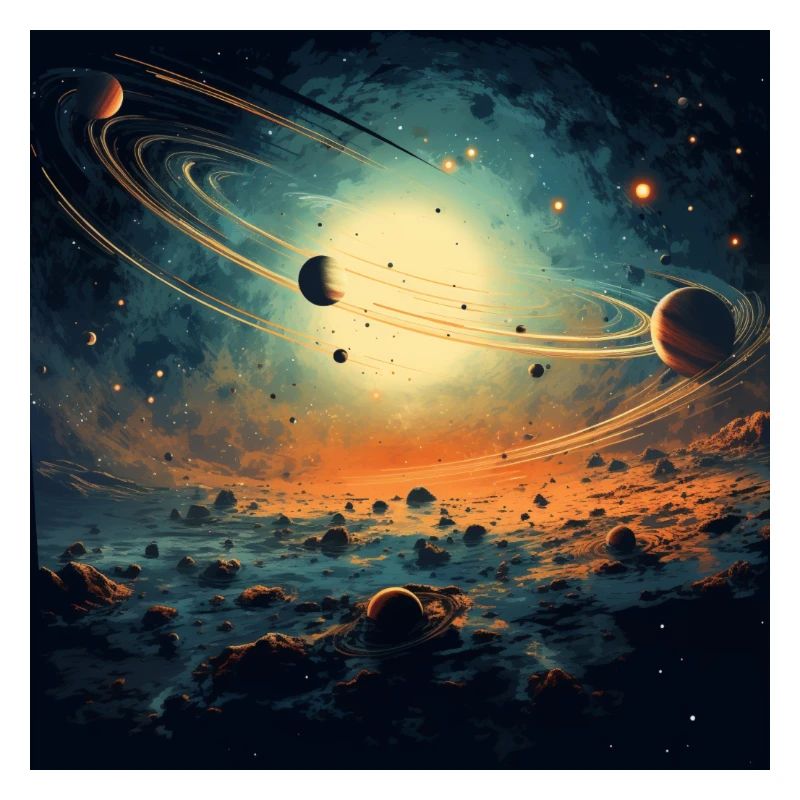 Solar System, Multiverse, Universe