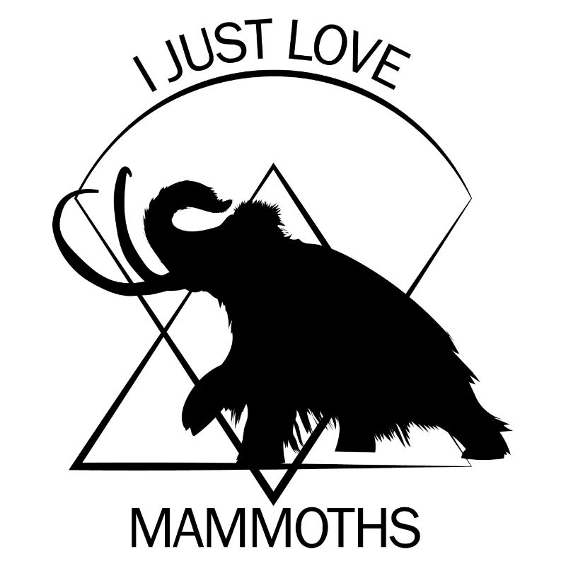 Funny Mammoth Stone Age Ice Age Design Prehistoric