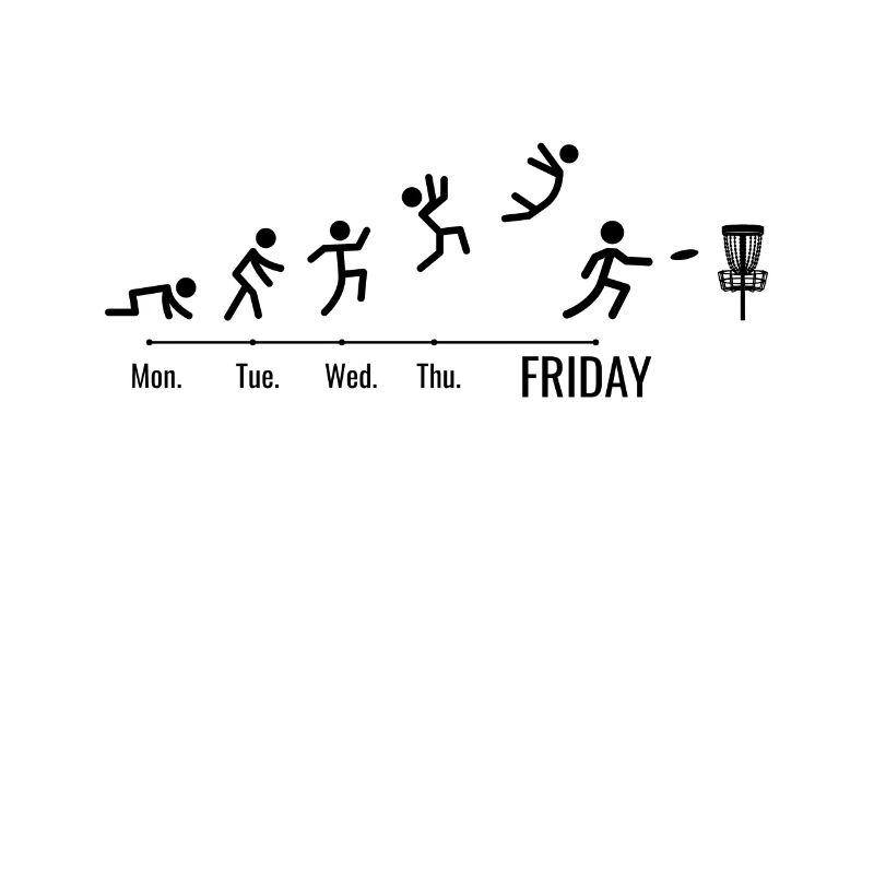 Disc Golf Player Disc Golfer Game Weekend