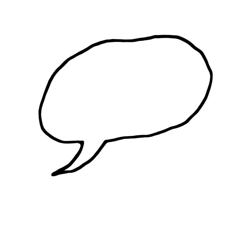 speech bubble