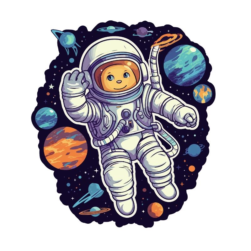 Astronaute de l’espace Cat