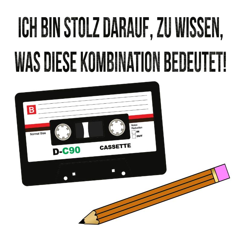 Kassette und Stift - Kindheits-Lifehack