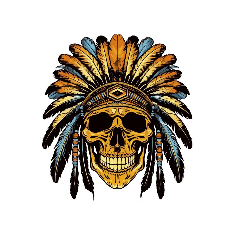 Chief Skull Apache Indian