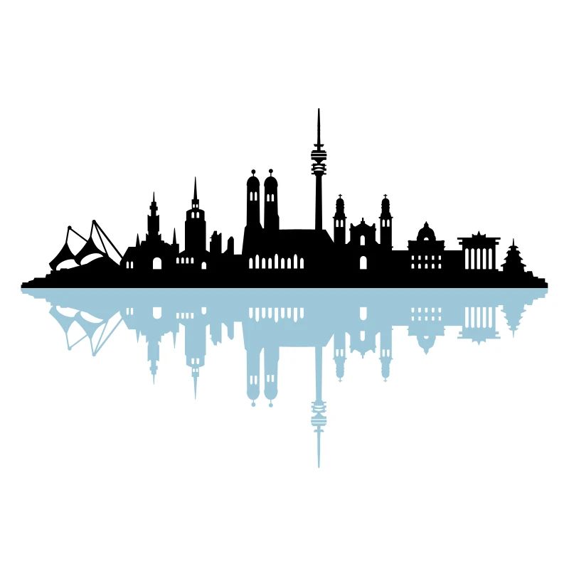 Skyline München Schatten