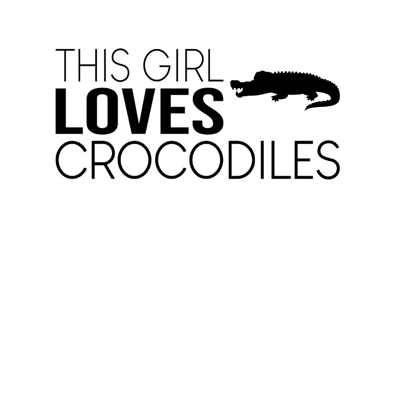 Krokodil Mädchen Spruch
