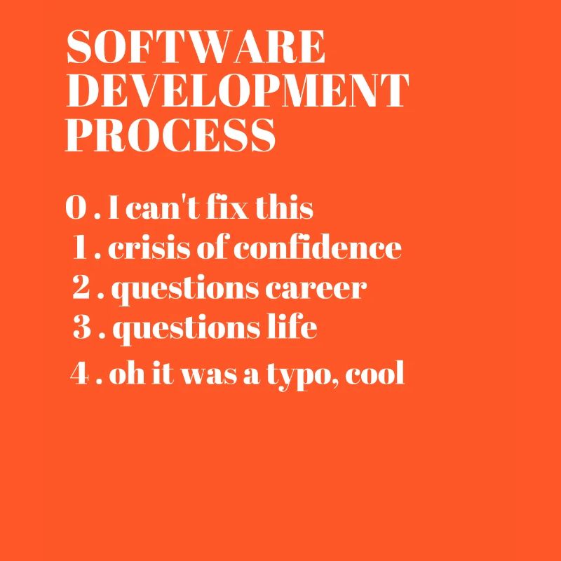 Software Development Funny Coding Programming