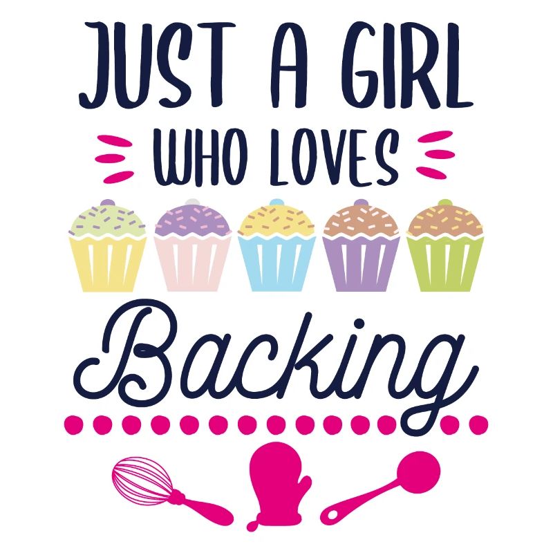 Backen Bäckerin Konditorin Mädchen Spruch Geschenk