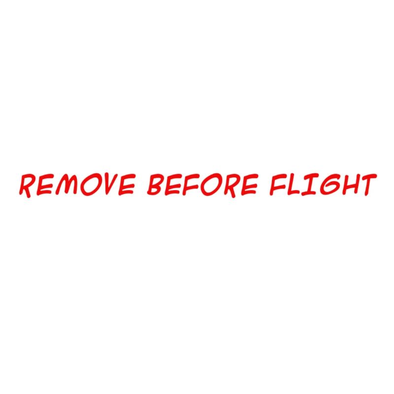 REMOVE BEFORE FLIGHT
