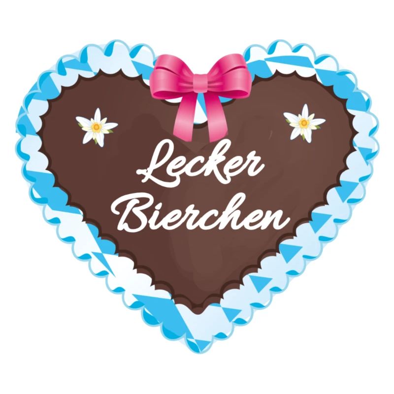Lebkuchenherz, Herz, Bierchen, Bier