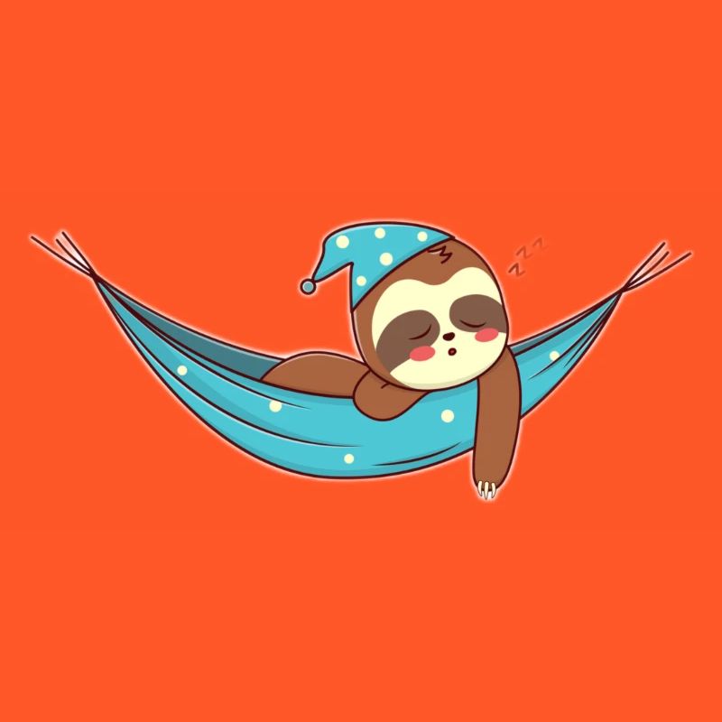 Sleeping Sloth Cute Cute Sloth Gift Idea