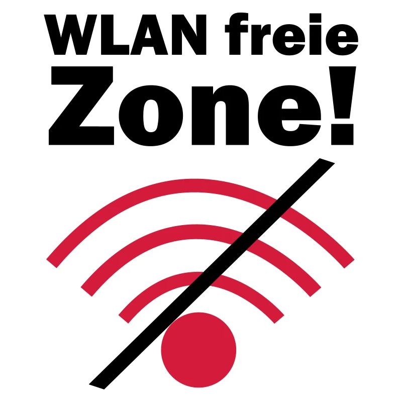 Zone libre de WLAN!