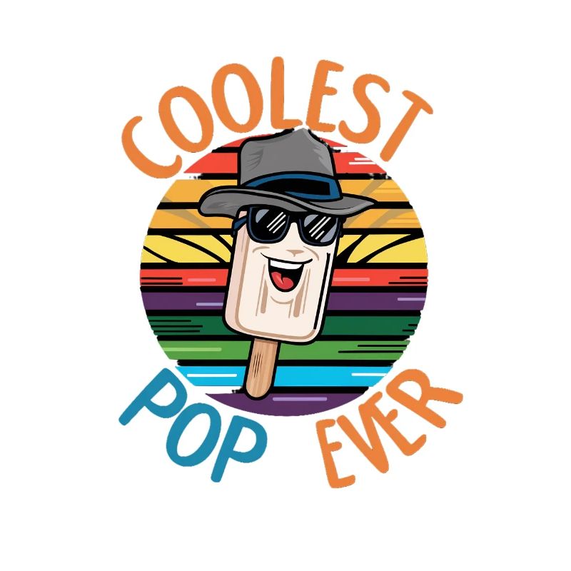 Coolest Pop Ever Fun Popsicle Dad