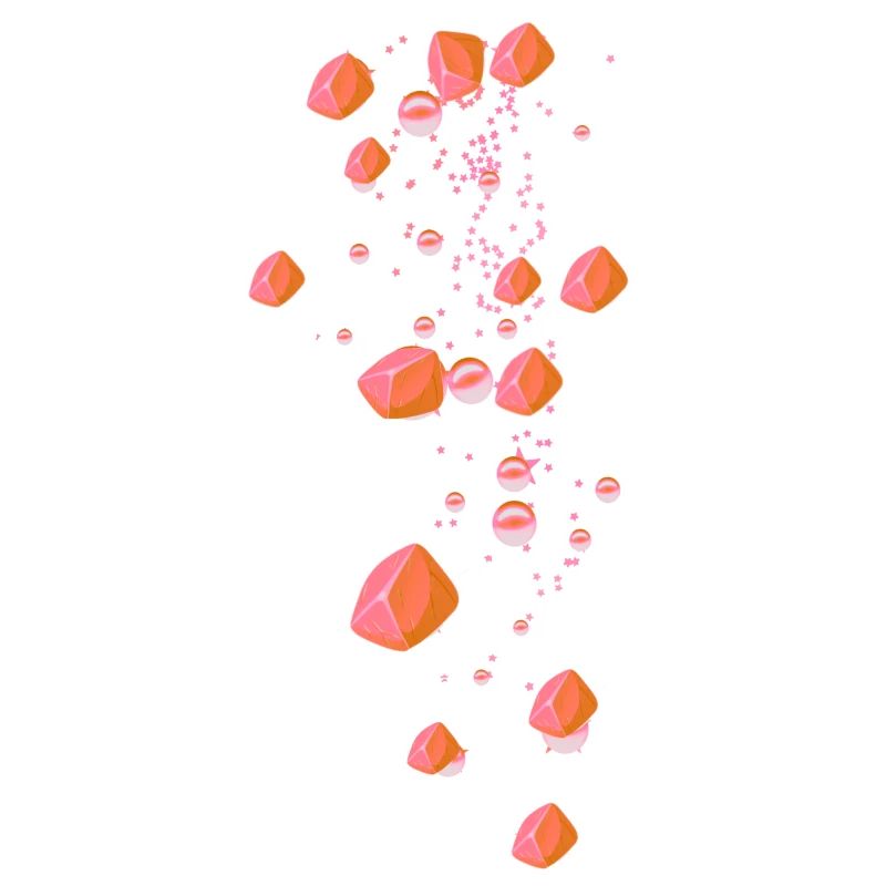 Gemstones, Red, Pearls, Stars, Stones, Ruby