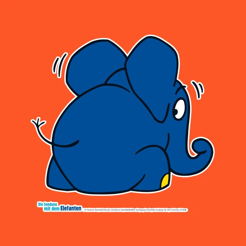 L’éléphant se cache