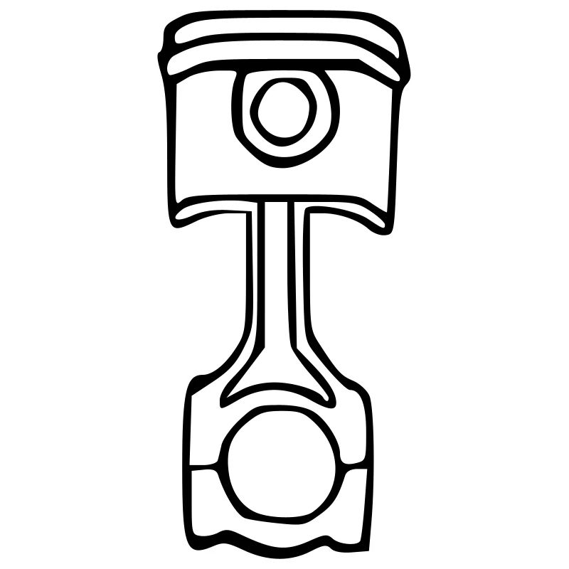 Idée de cadeau de cadeau de tige de piston