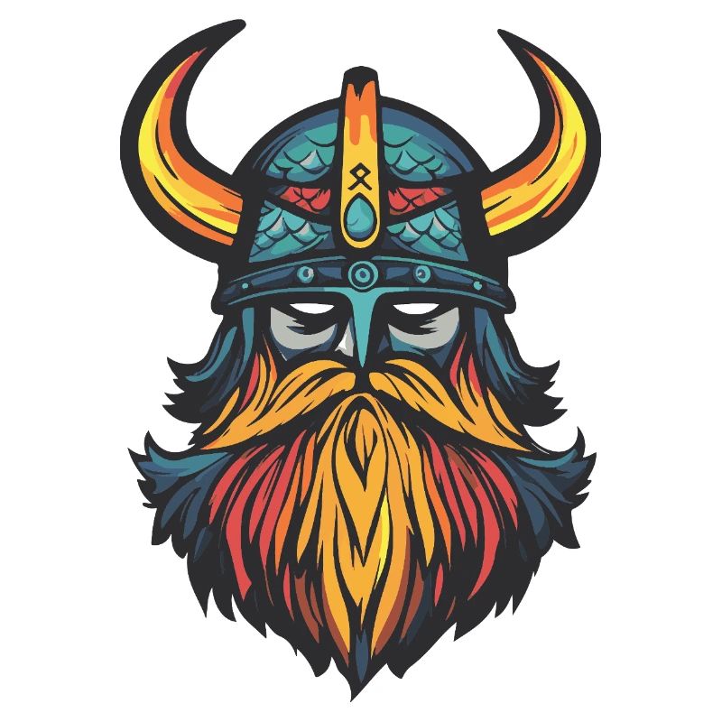 Wikinger Krieger Helm