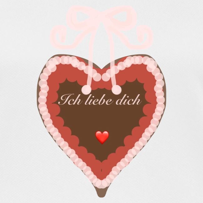 Lebkuchenherz ich liebe dich