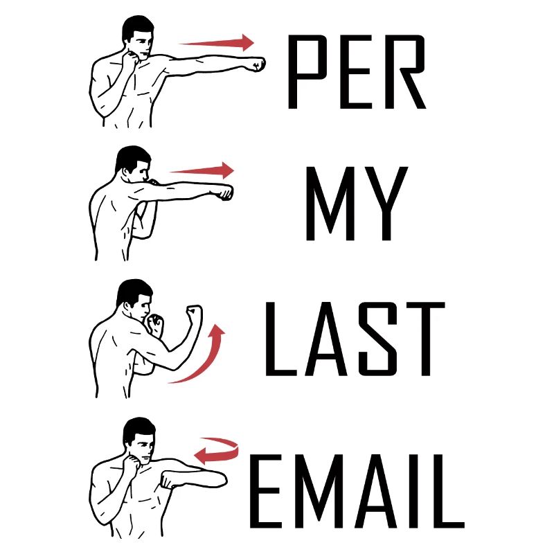 Par mon dernier e-mail mème drôle