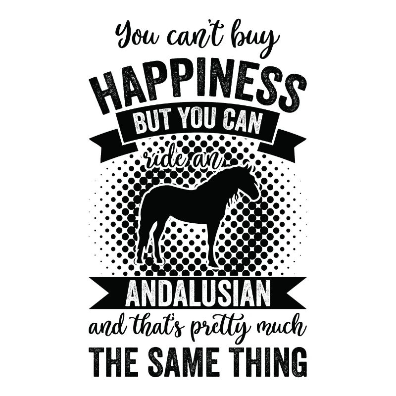 Équitation - Cheval andalou
