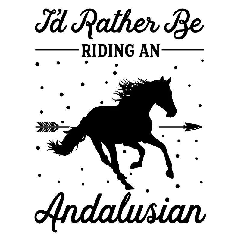 Monter à cheval andalou