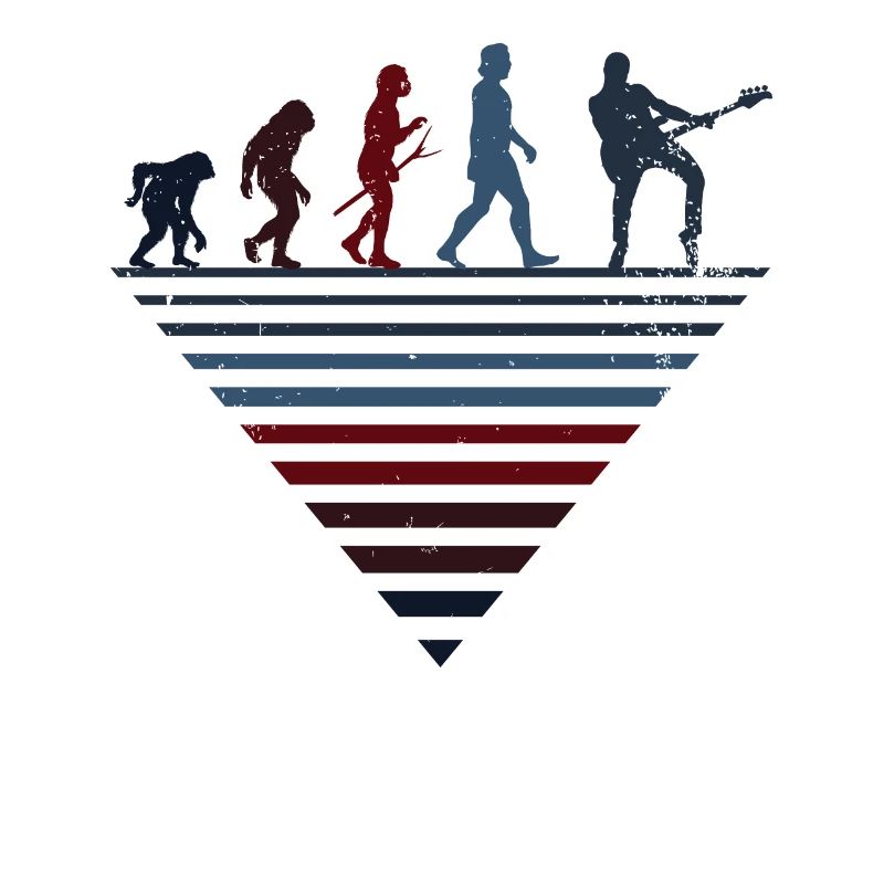 Human Evolution - Guitare basse vintage