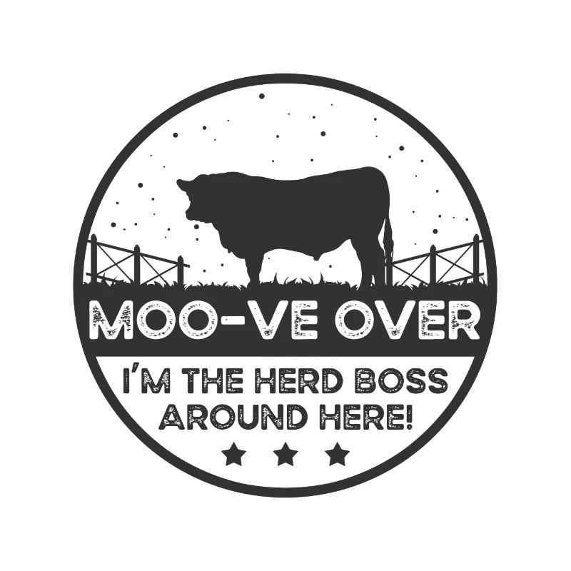 Moo -ve À propos de la vache - Red Angus