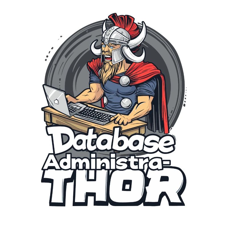 Viking Databaseadministra-thor Nerdy