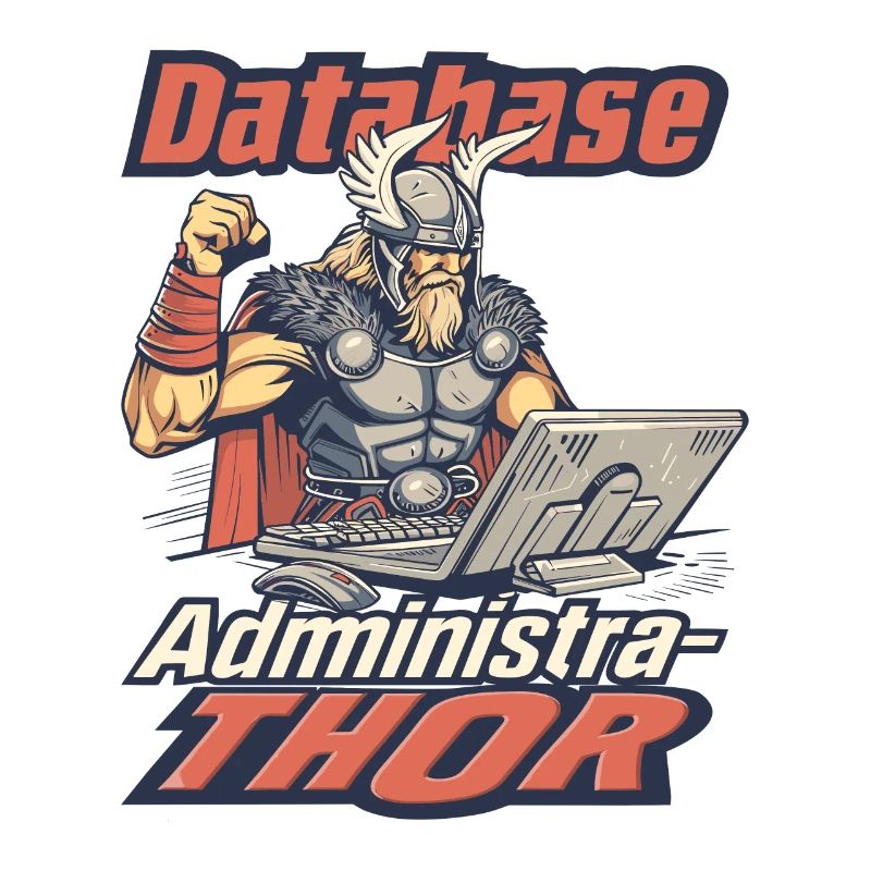 Viking Databaseadministra-thor Nerdy