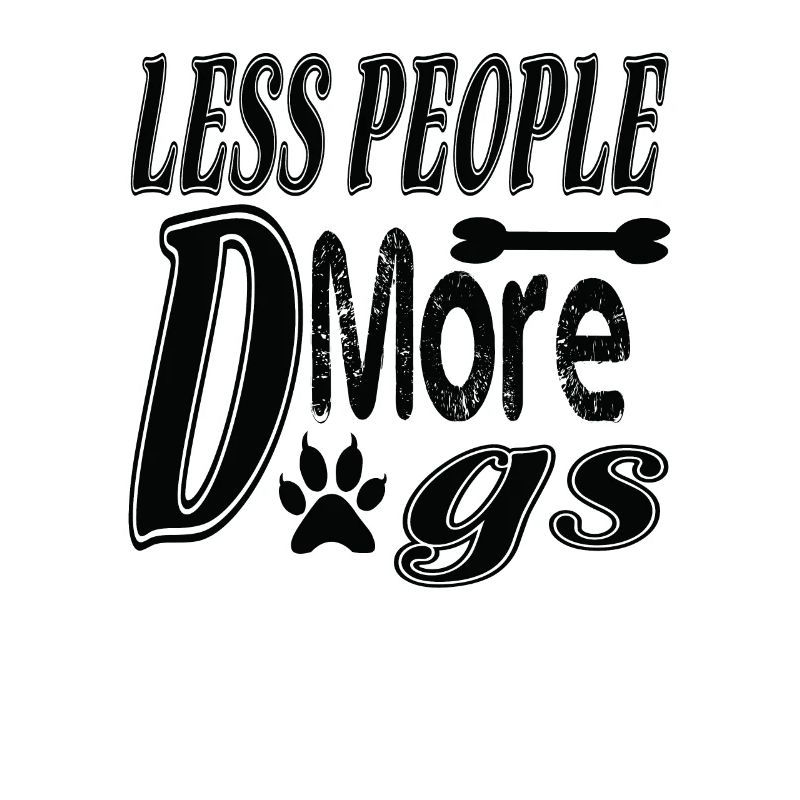 Moins de gens plus de chiens