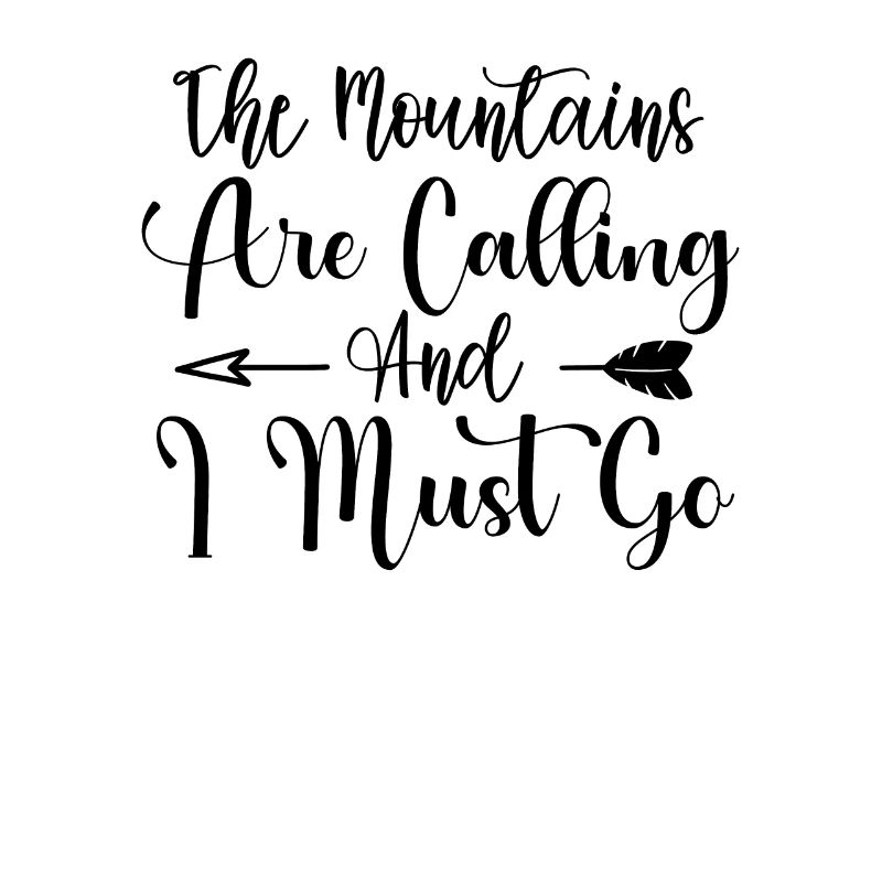 Die Berge rufen Wandershirt