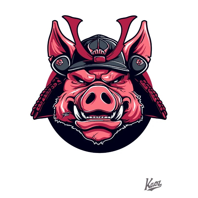 Shogun Samurai Schwein