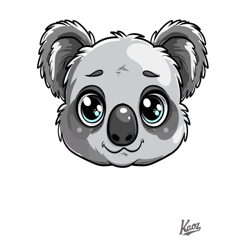 Cute Cuddly Cartoon: Koala