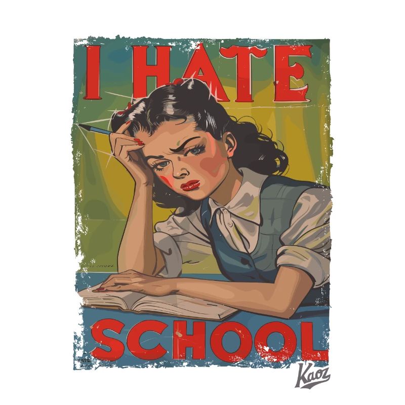 Écolière désespérée, je déteste l’école