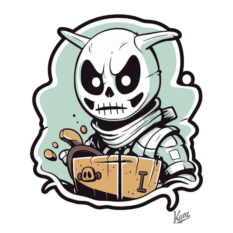 Skeleton Bunny Thief