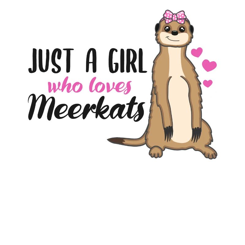 Erdmännchen Spruch Geschenk Damen Mädchen