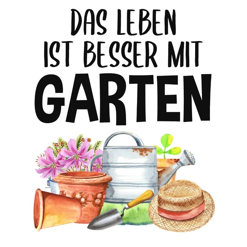 Garten Spruch Hobby Gärtner Geschenkidee