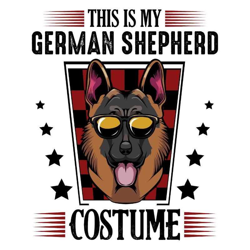 This Is My German Shepherd Costume Geschenk