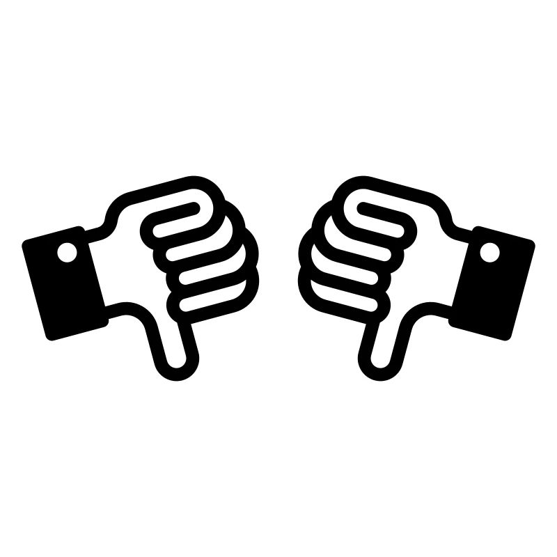 Daumen runter / Thumbs down (2)