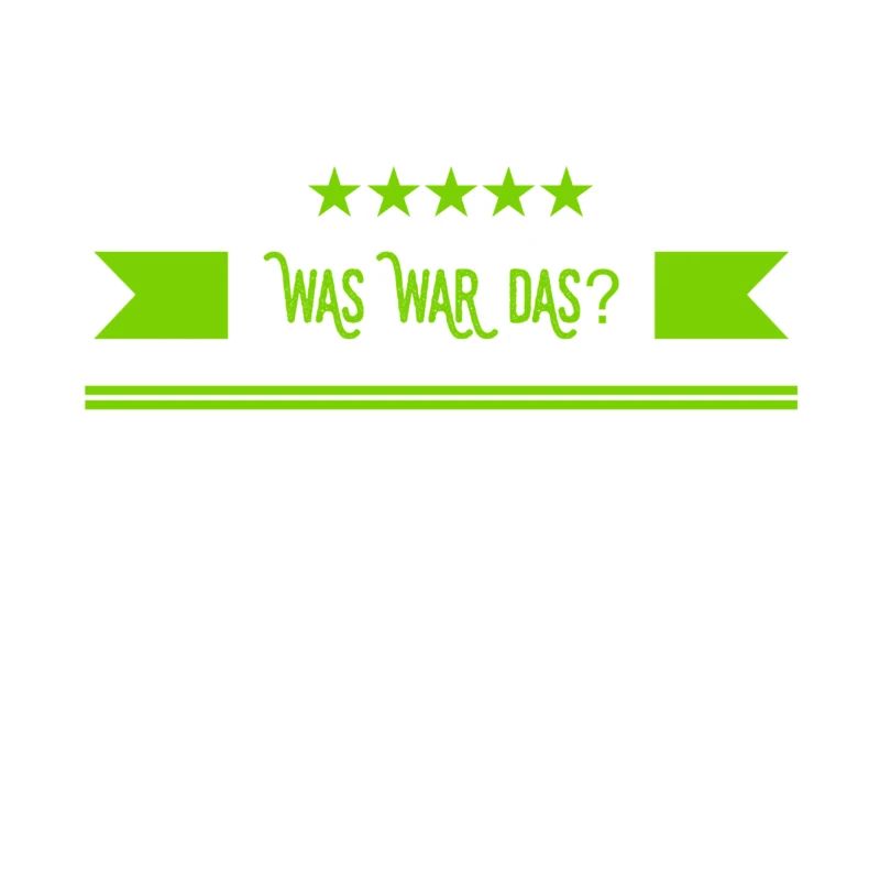 was war das denn?